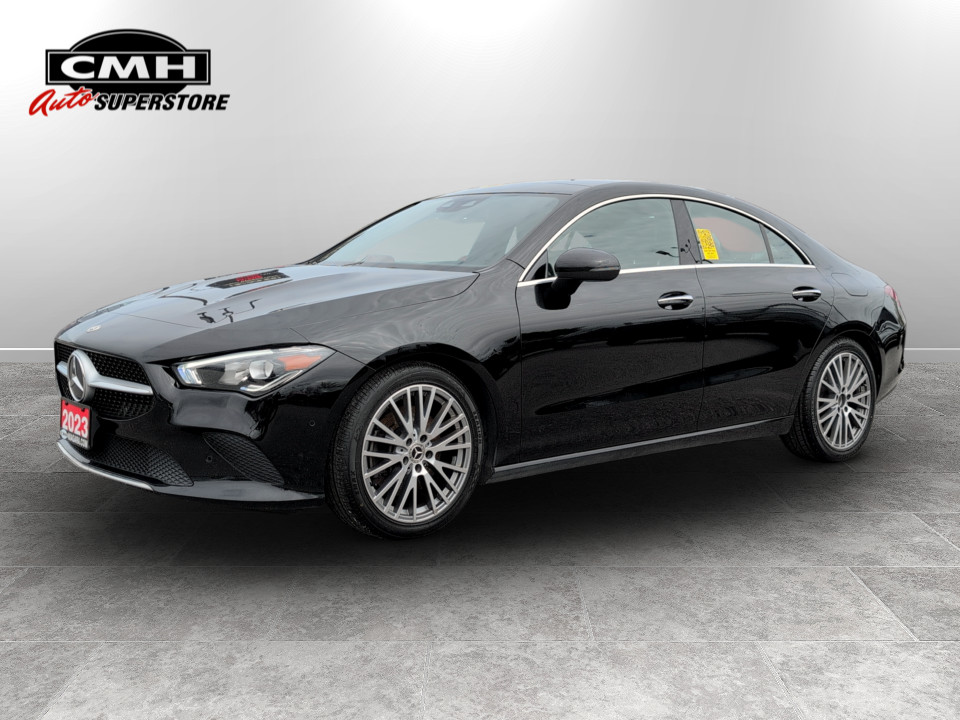 Black 2023 Mercedes-Benz CLA 250 4MATIC Coupe All-Wheel Drive Automatic