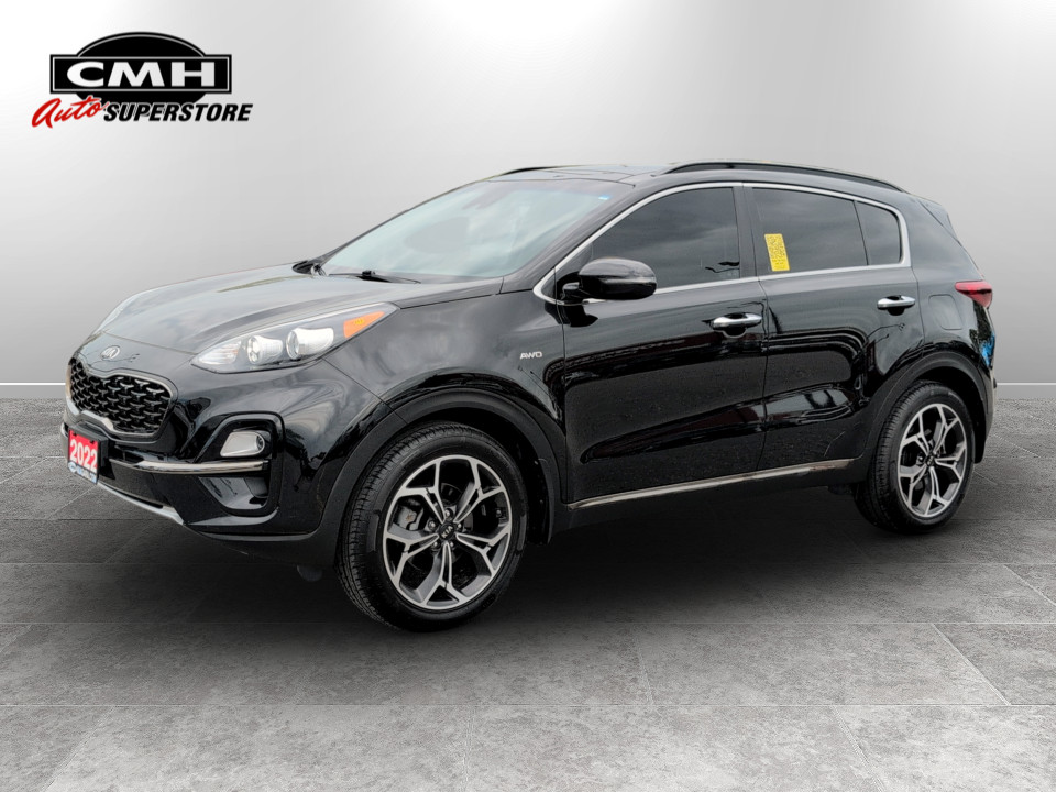 Black 2022 Kia Sportage EX AWD SUV / Crossover All-Wheel Drive Automatic