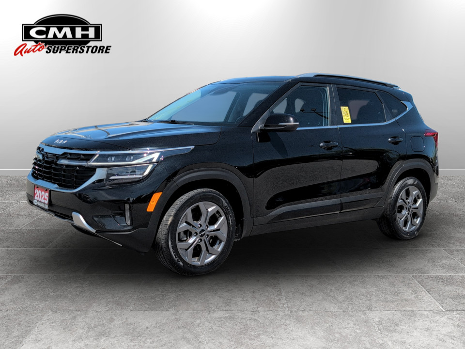 Black 2025 Kia Seltos EX AWD SUV / Crossover All-Wheel Drive Automatic