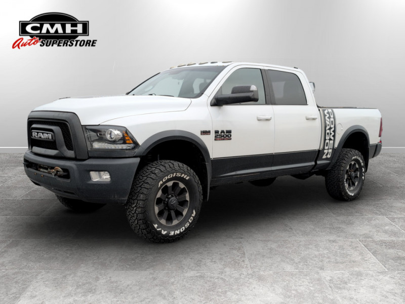 Bright White 2017 RAM 2500 Power Wagon Crew Cab 4WD Pickup Truck Four-Wheel Drive Automatic