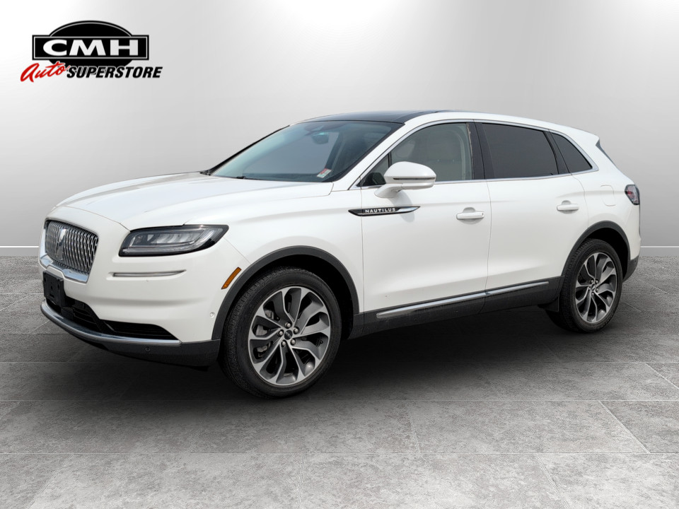 Pristine White Metallic Tri-Coat 2022 Lincoln Nautilus Reserve AWD SUV / Crossover All-Wheel Drive Automatic