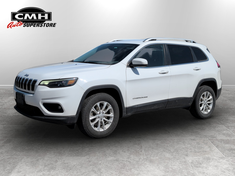Bright White 2021 Jeep Cherokee North 4WD SUV / Crossover Automatic