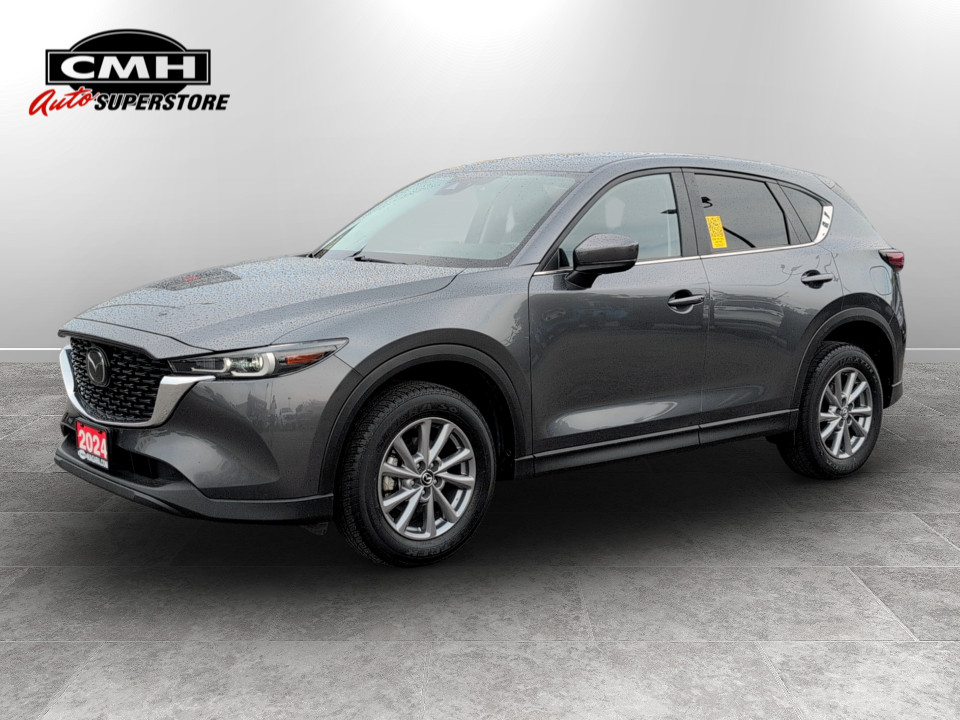 Machine Gray Metallic 2024 Mazda CX-5 GS AWD SUV / Crossover Automatic