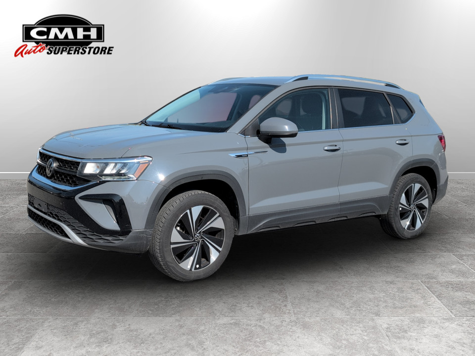 Gray (Pure Grey) 2024 Volkswagen Taos Comfortline 4Motion SUV / Crossover Automatic