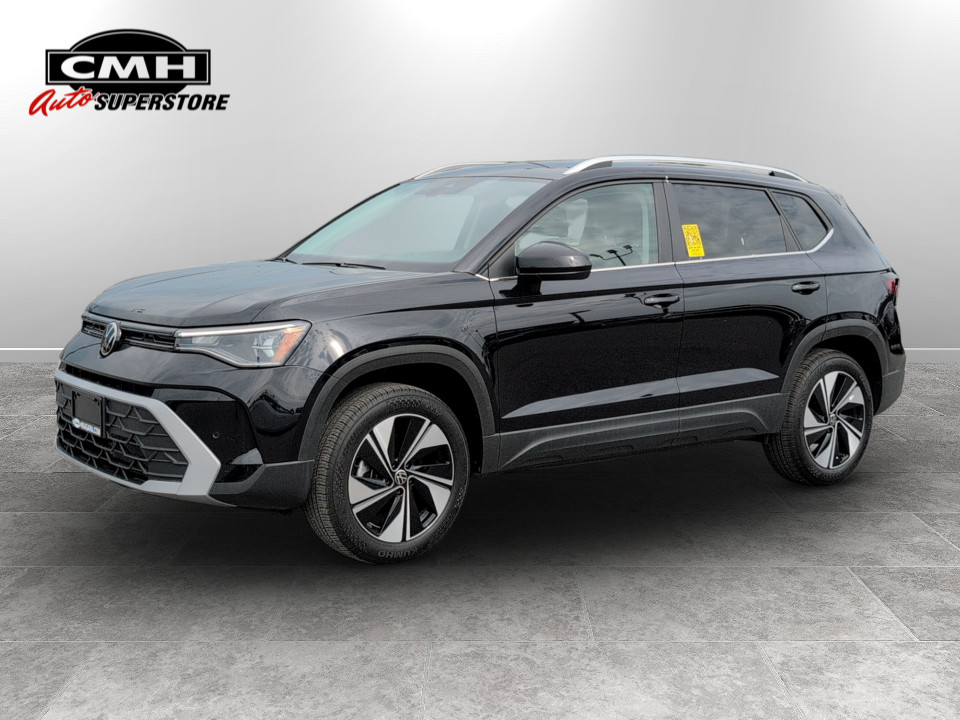 Deep Black Pearl 2026 Volkswagen Taos Comfortline 4Motion SUV / Crossover Automatic
