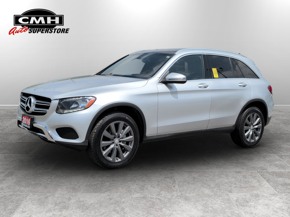 Diamond Silver Metallic 2016 Mercedes-Benz GLC 300 4MATIC SUV / Crossover All-Wheel Drive Automatic