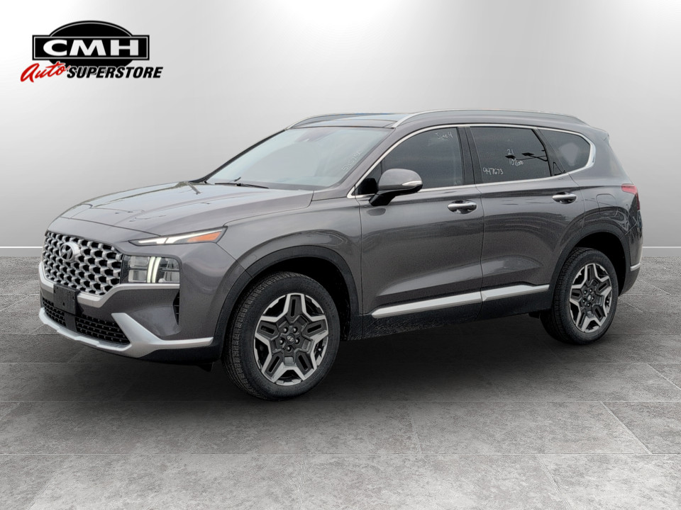 Gray (Magnetic Force) 2021 Hyundai Santa Fe Hybrid Luxury AWD SUV / Crossover Automatic