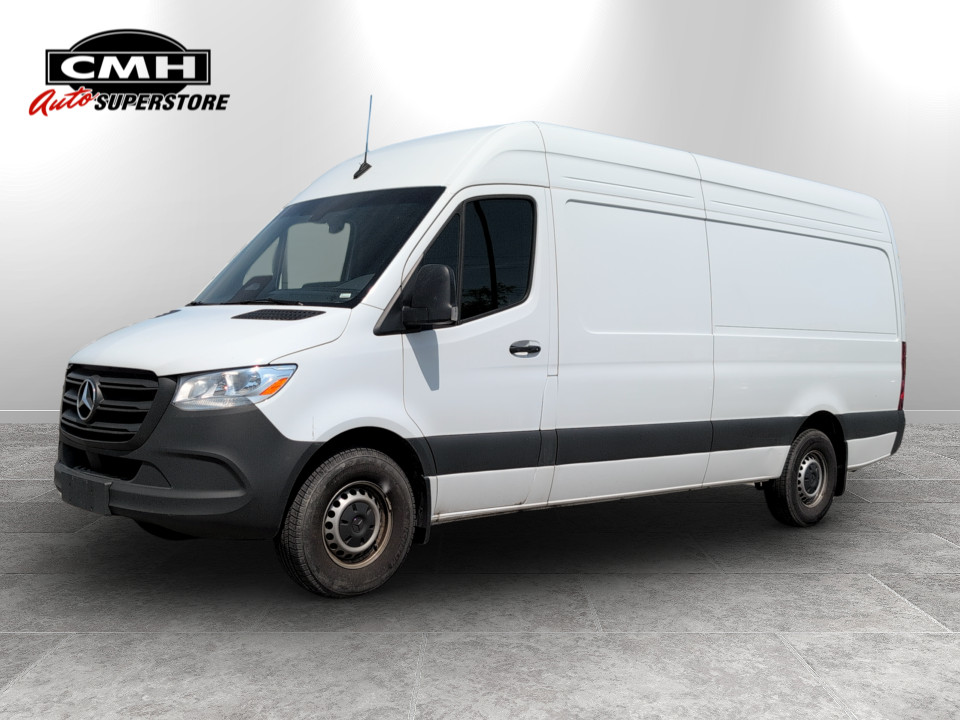 Arctic White 2025 Mercedes-Benz Sprinter Cargo 2500 170 High Roof RWD Van Rear-Wheel Drive Automatic