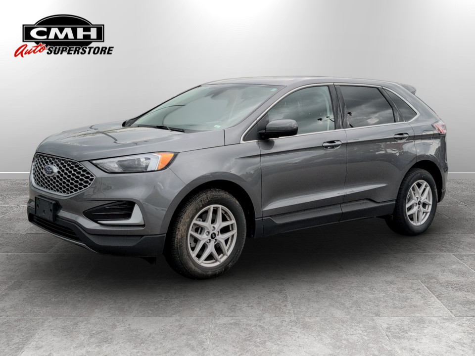 Gray (Carbonized Grey Metallic) 2024 Ford Edge SUV / Crossover All-Wheel Drive Automatic