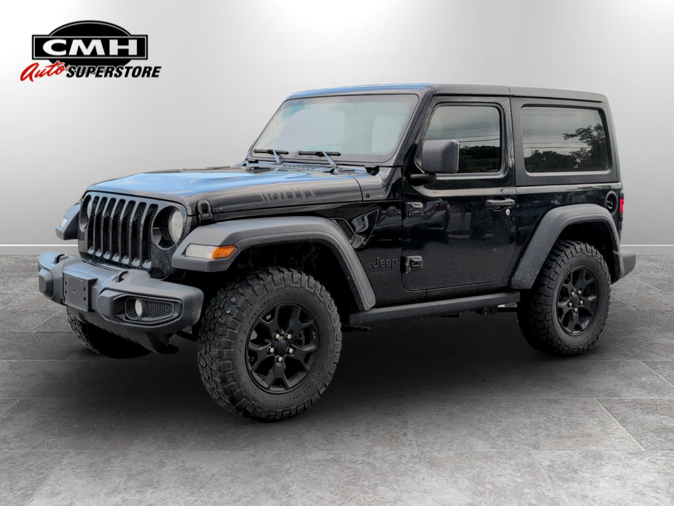 Black 2022 Jeep Wrangler SUV / Crossover Four-Wheel Drive Manual
