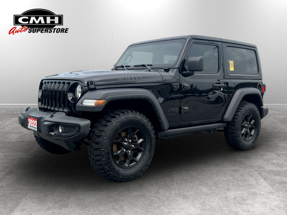Black 2022 Jeep Wrangler SUV / Crossover Four-Wheel Drive Manual