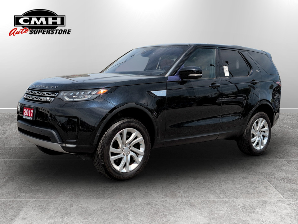 Santorini Black Metallic 2017 Land Rover Discovery SUV / Crossover All-Wheel Drive Automatic