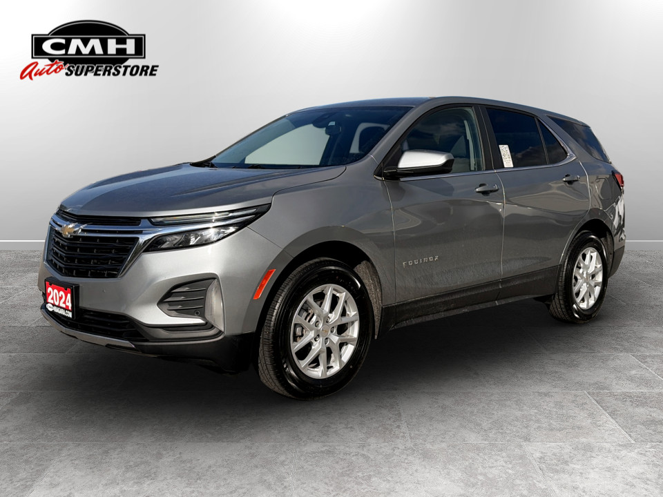 Gray (Sterling Grey Metallic) 2024 Chevrolet Equinox SUV / Crossover Four-Wheel Drive Automatic