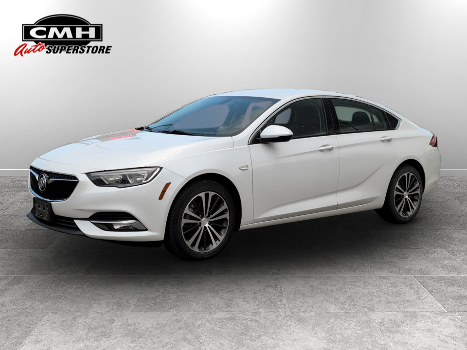 White Frost Tricoat 2019 Buick Regal Sportback Sedan Front-Wheel Drive Automatic