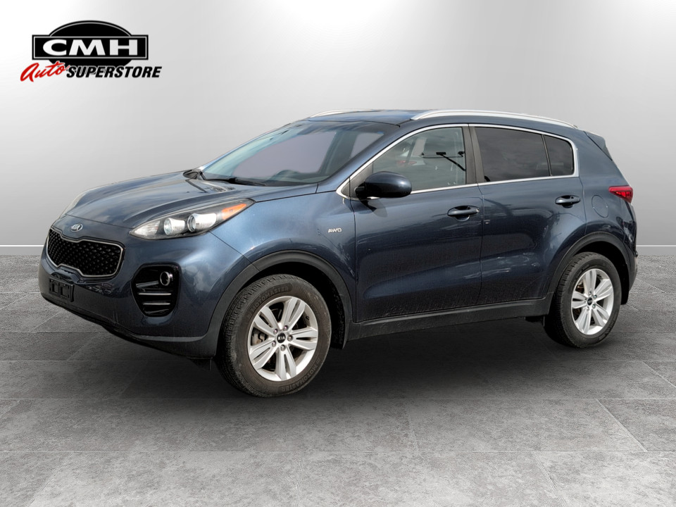 Pacific Blue 2017 Kia Sportage SUV / Crossover All-Wheel Drive Automatic