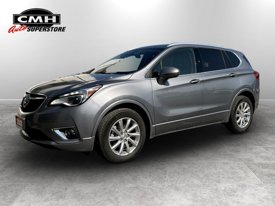 Gray (Satin Steel Metallic) 2020 Buick Envision SUV / Crossover All-Wheel Drive Automatic