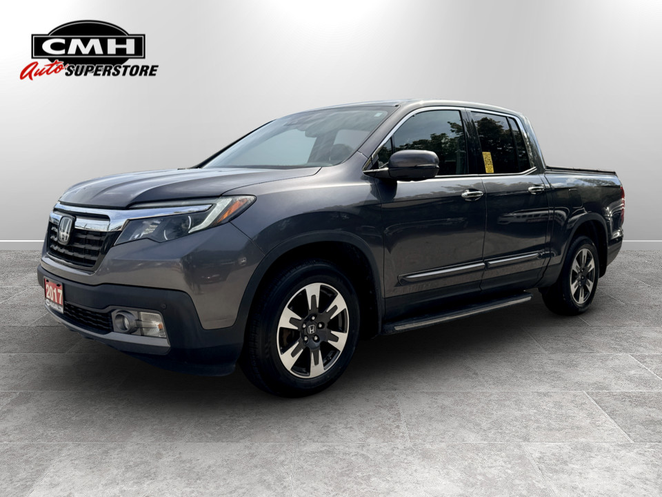 Gray (Modern Steel Metallic) 2017 Honda Ridgeline Pickup Truck  Automatic