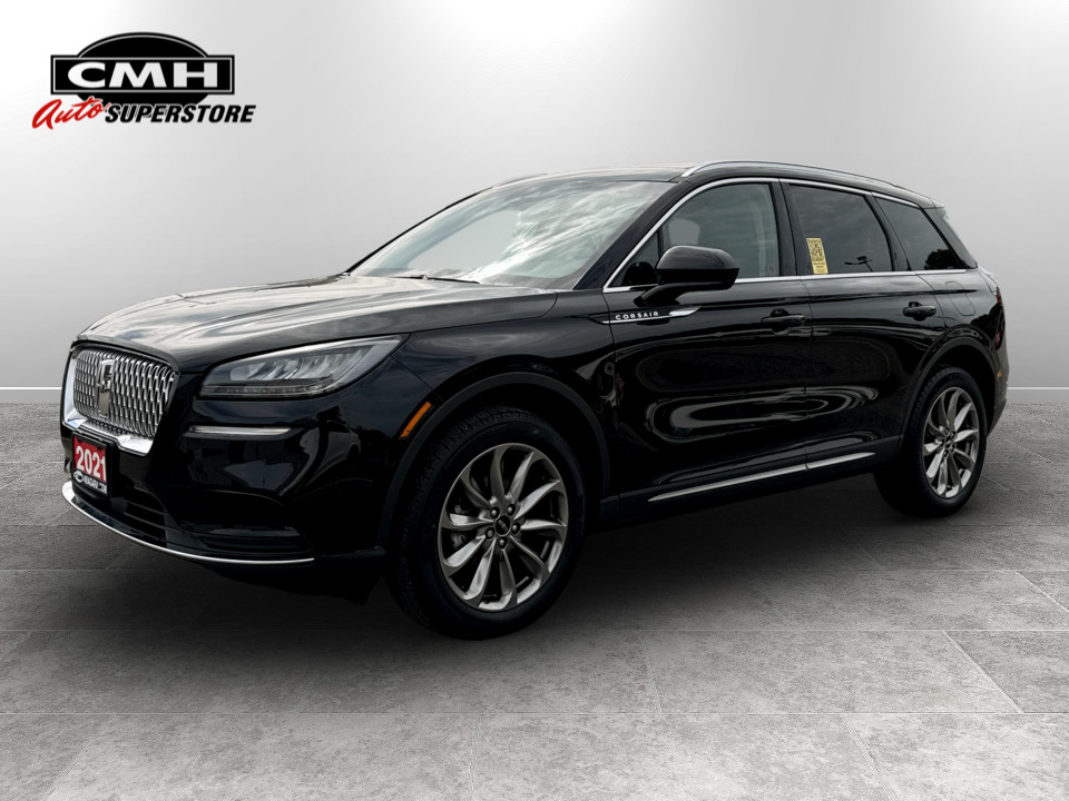 Infinite Black Metallic 2021 Lincoln Corsair SUV / Crossover All-Wheel Drive Automatic