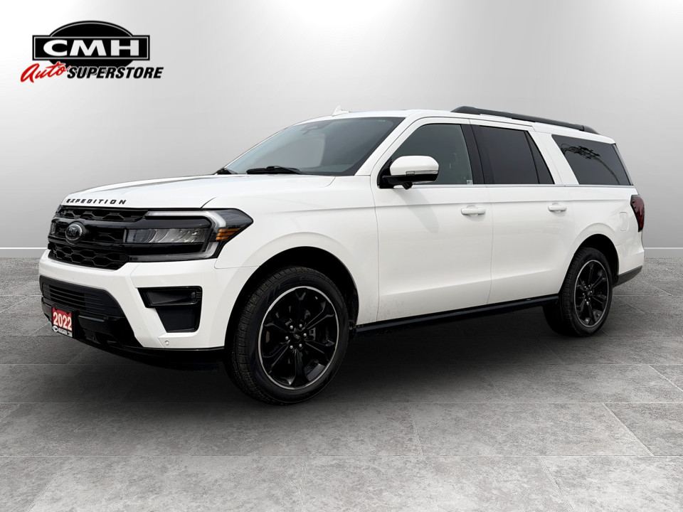 Star White Metallic Tri-Coat 2022 Ford Expedition SUV / Crossover Four-Wheel Drive Automatic