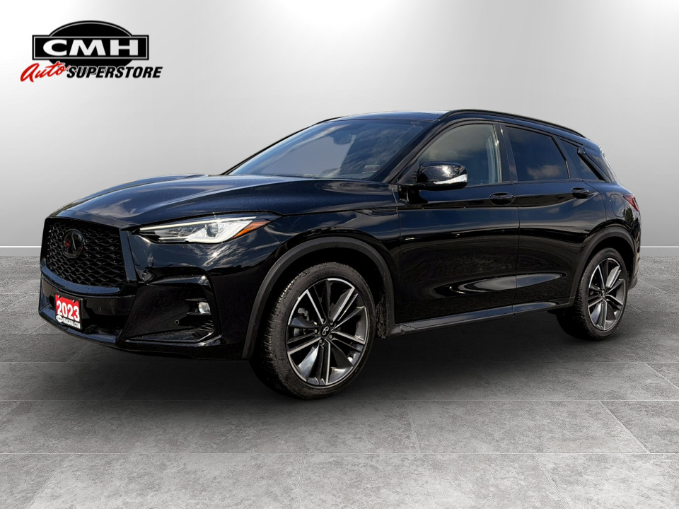 Black Obsidian 2023 INFINITI QX50 SUV / Crossover All-Wheel Drive Automatic