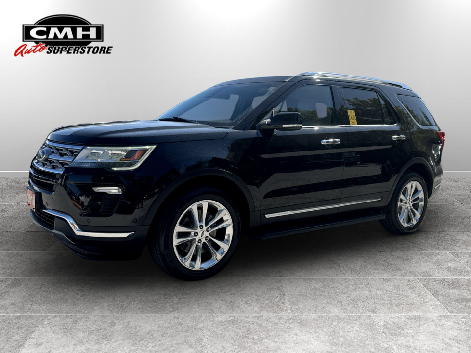 Shadow Black 2018 Ford Explorer SUV / Crossover All-Wheel Drive Automatic