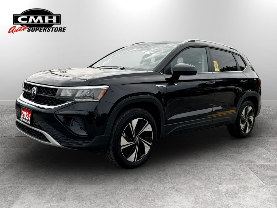 Deep Black Pearl 2024 Volkswagen Taos SUV / Crossover Automatic