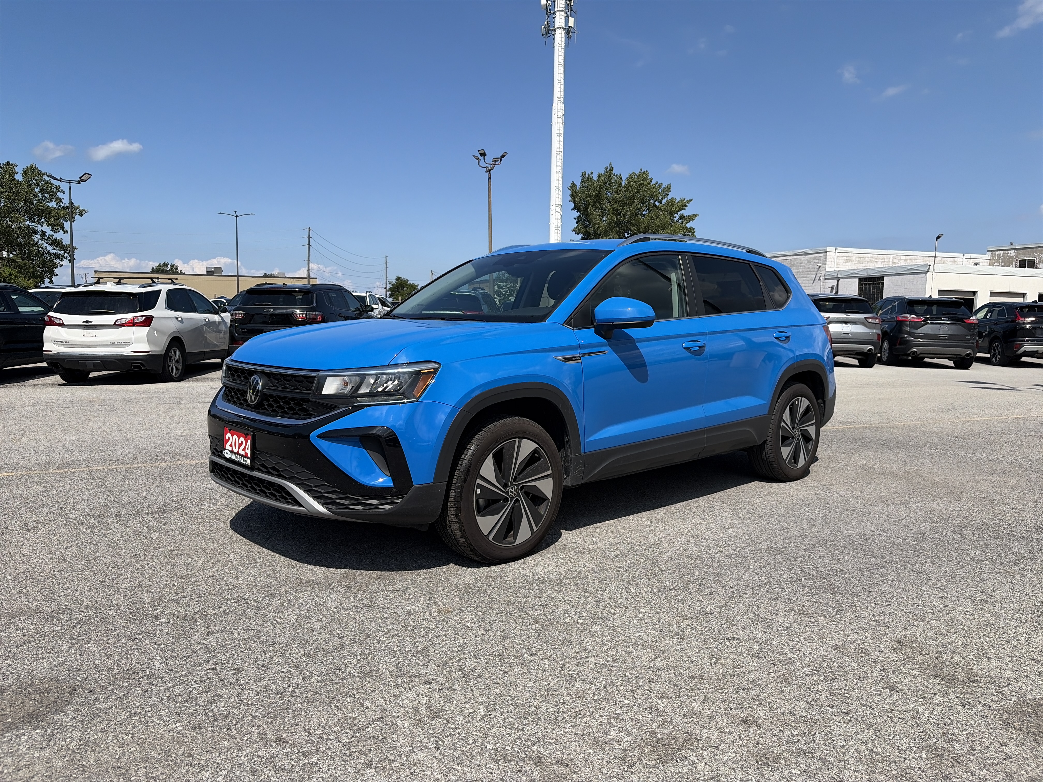Cornflower Blue 2024 Volkswagen Taos SUV / Crossover Automatic