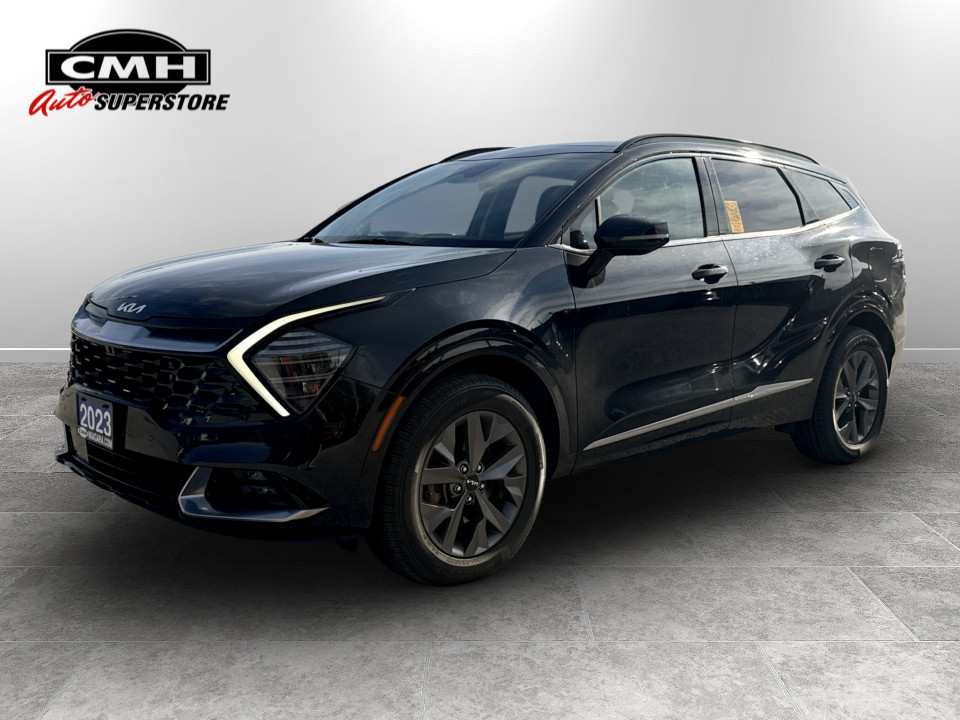 Fusion Black 2023 Kia Sportage Hybrid SUV / Crossover All-Wheel Drive 6-Speed Automatic