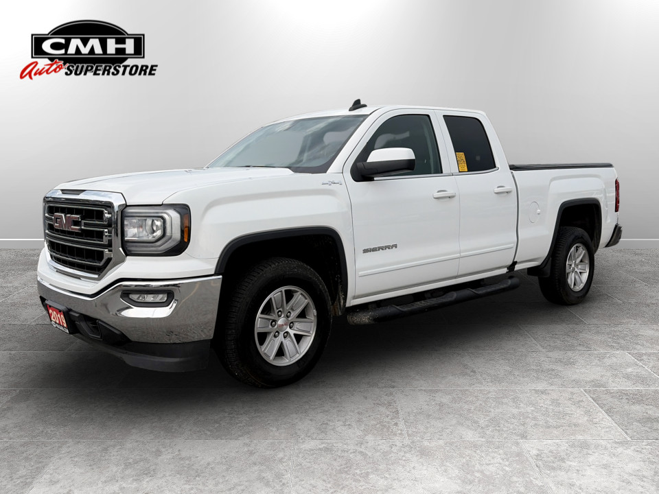 Summit White 2019 GMC Sierra 1500 Limited Pickup Truck Four-Wheel Drive Automatic