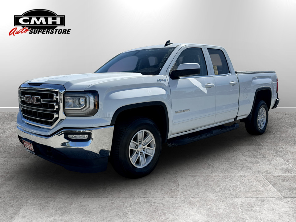 Summit White 2019 GMC Sierra 1500 Limited Pickup Truck Four-Wheel Drive Automatic