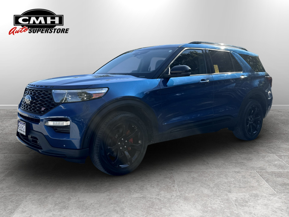 Atlas Blue Metallic 2020 Ford Explorer SUV / Crossover All-Wheel Drive Automatic