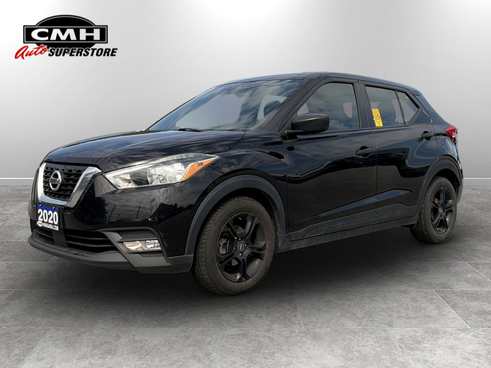 Super Black 2020 Nissan Kicks SUV / Crossover Front-Wheel Drive Automatic
