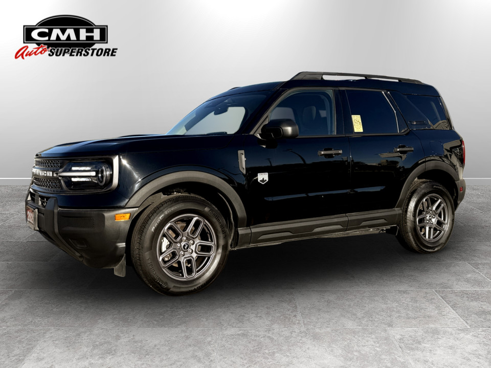 Shadow Black 2025 Ford Bronco Sport SUV / Crossover All-Wheel Drive Automatic