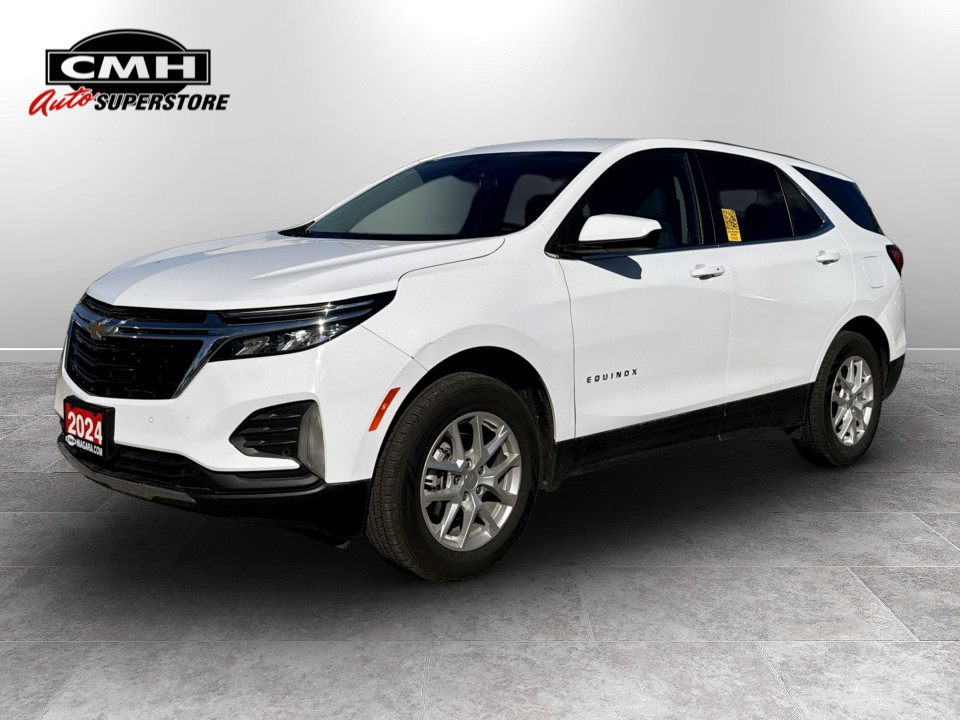 Summit White 2024 Chevrolet Equinox SUV / Crossover Four-Wheel Drive Automatic
