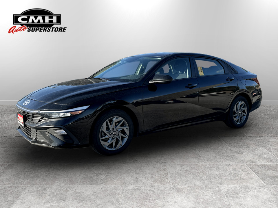 Abyss Black 2024 Hyundai Elantra Sedan Automatic