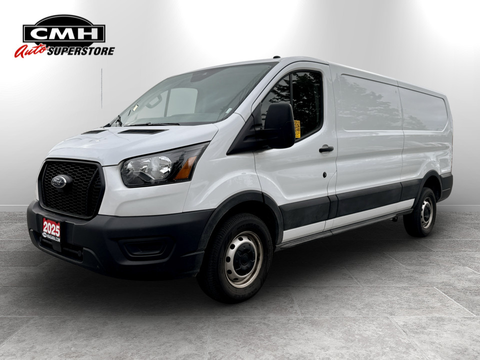 Oxford White 2025 Ford Transit Cargo Van Rear-Wheel Drive Automatic