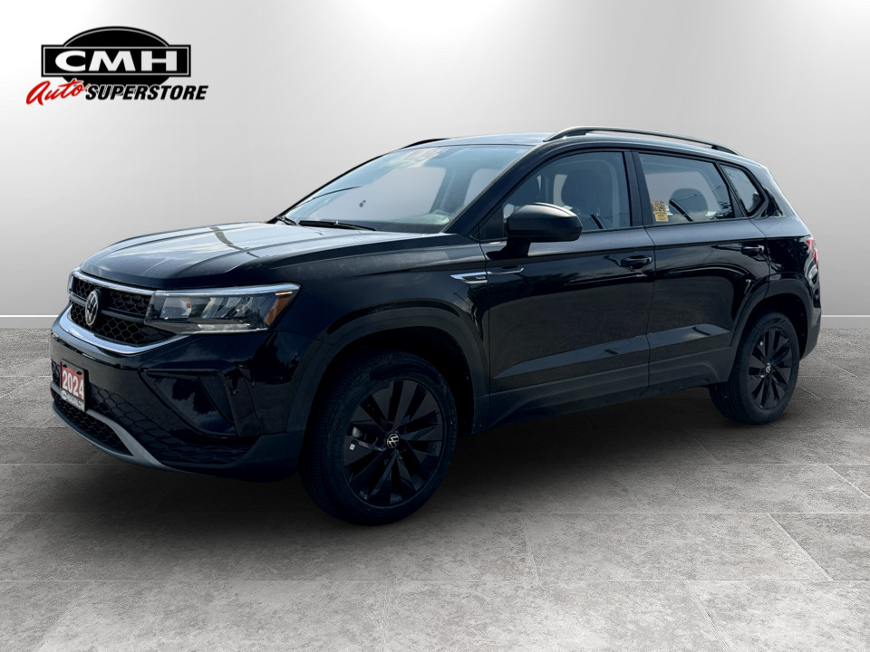 Deep Black Pearl 2024 Volkswagen Taos SUV / Crossover Automatic