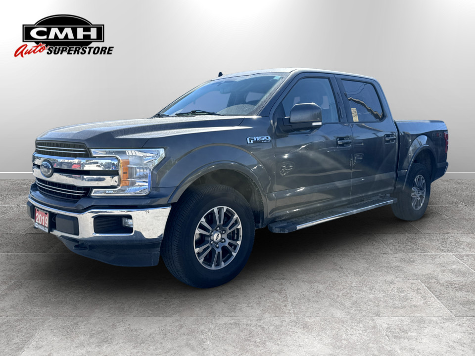 Gray (Magnetic Grey) 2019 Ford F-150 Pickup Truck Four-Wheel Drive Automatic