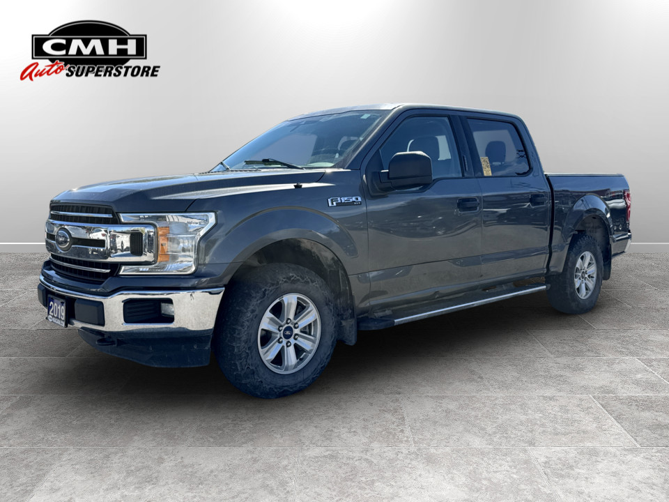 Gray (Magnetic Grey) 2019 Ford F-150 Pickup Truck Four-Wheel Drive Automatic