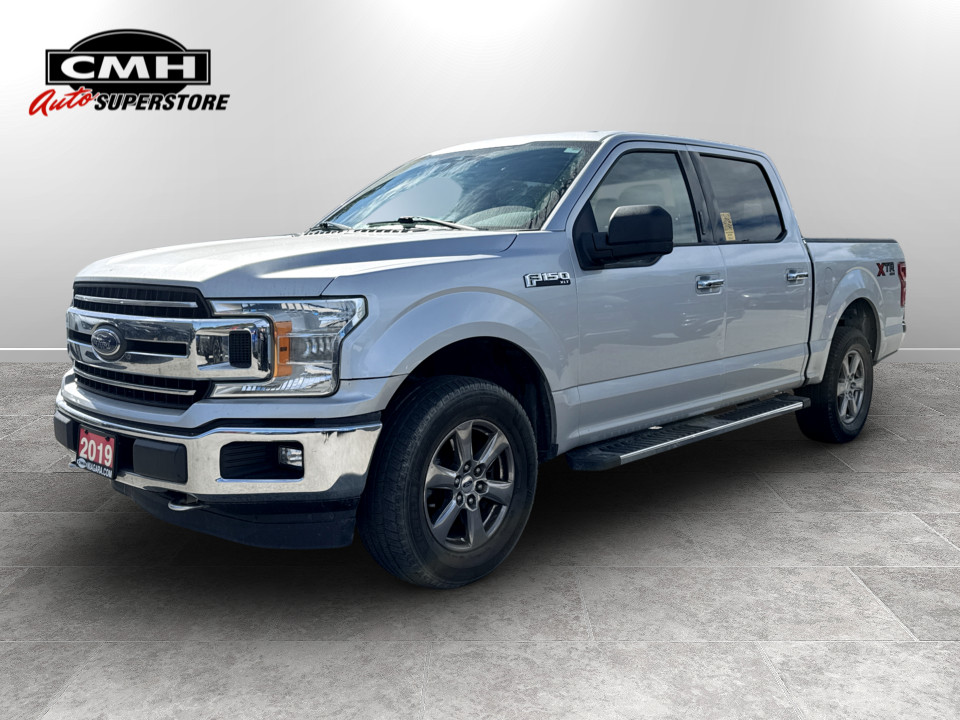 Ingot Silver Metallic 2019 Ford F-150 Pickup Truck Four-Wheel Drive Automatic
