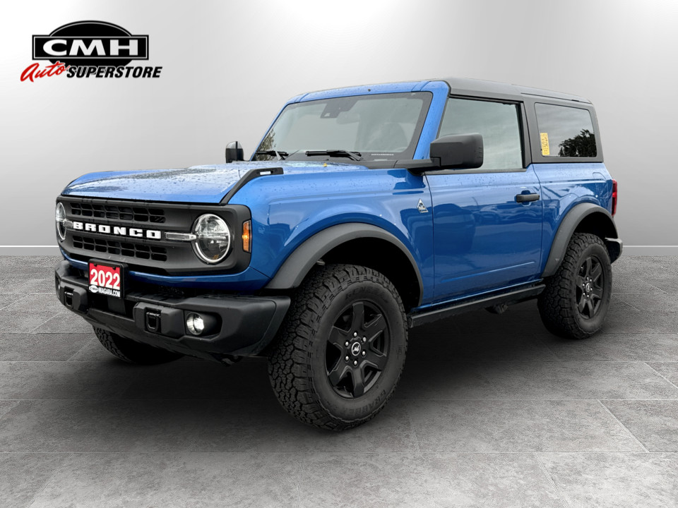 Velocity Blue Metallic 2022 Ford Bronco SUV / Crossover Four-Wheel Drive Manual