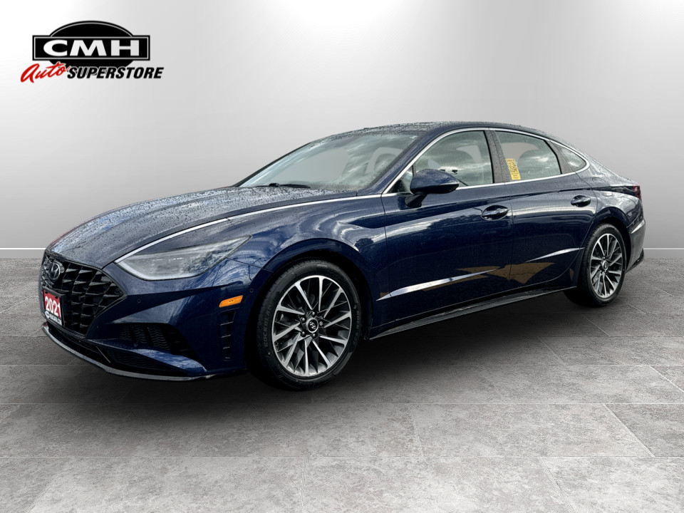 Stormy Sea Blue 2021 Hyundai Sonata Sedan Automatic