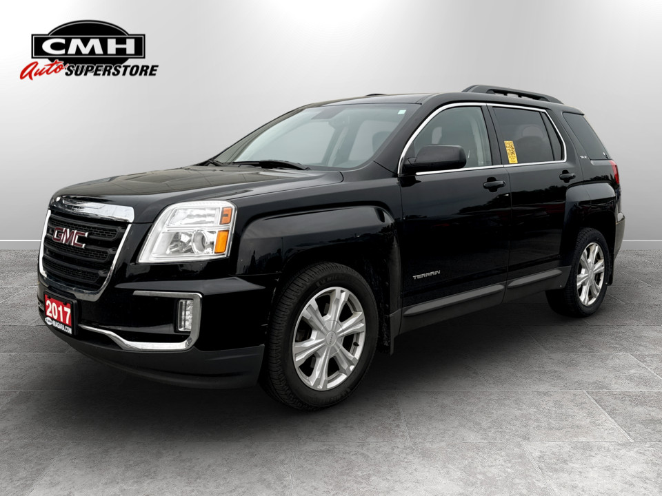 Black (Ebony Twilight Metallic) 2017 GMC Terrain SUV / Crossover Front-Wheel Drive Automatic