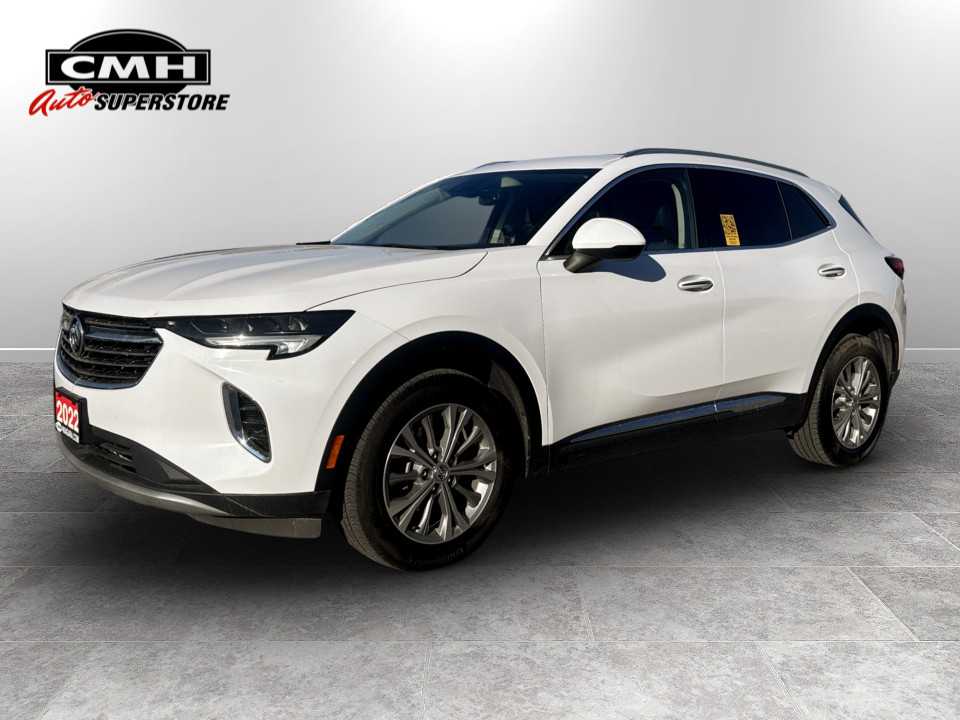 Summit White 2022 Buick Envision SUV / Crossover All-Wheel Drive Automatic