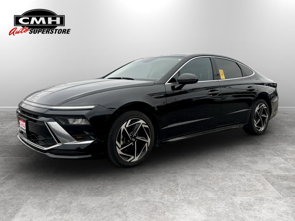 Abyss Black 2025 Hyundai Sonata Sedan Automatic