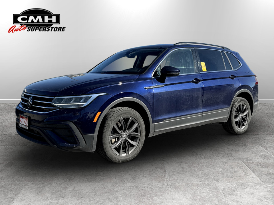 Atlantic Blue Metallic 2024 Volkswagen Tiguan SUV / Crossover Automatic
