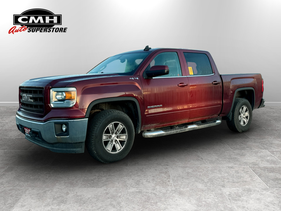 Sonoma Red Metallic 2015 GMC Sierra 1500 Pickup Truck Four-Wheel Drive Automatic