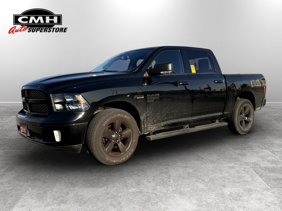 Diamond Black 2019 RAM 1500 Pickup Truck Four-Wheel Drive Automatic