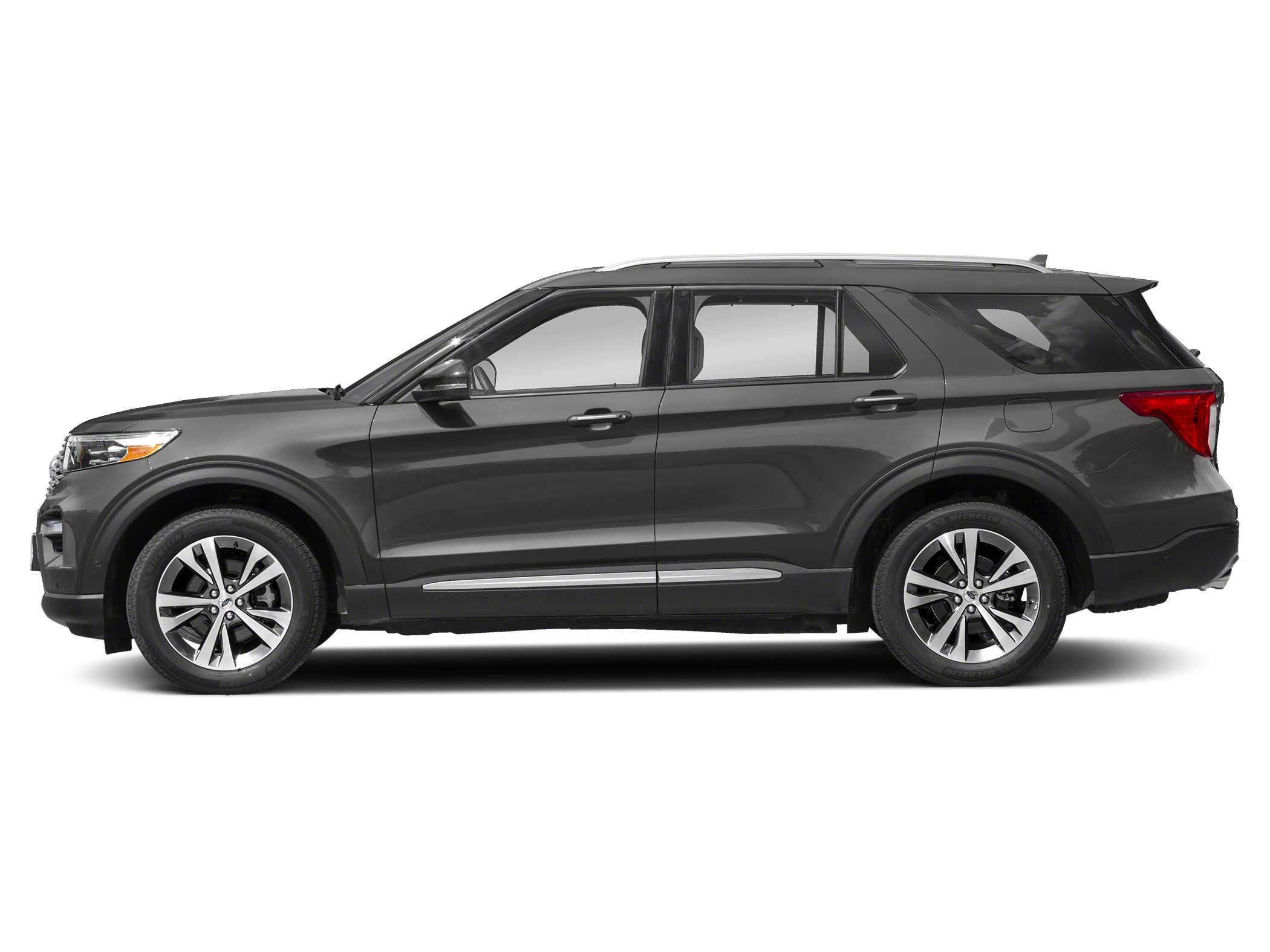 Gray (Carbonized Grey Metallic) 2022 Ford Explorer SUV / Crossover All-Wheel Drive Automatic