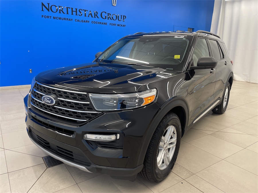 Black 2022 Ford Explorer SUV / Crossover All-Wheel Drive Automatic